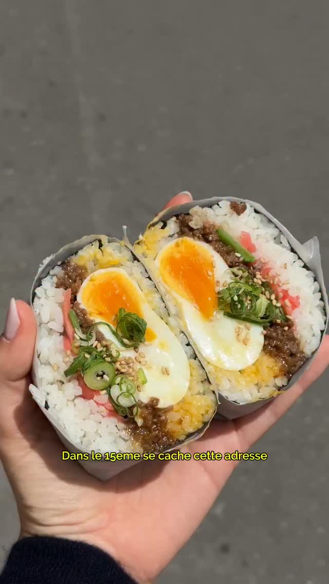 Paris 15e Spot Features Delicious Onigiri