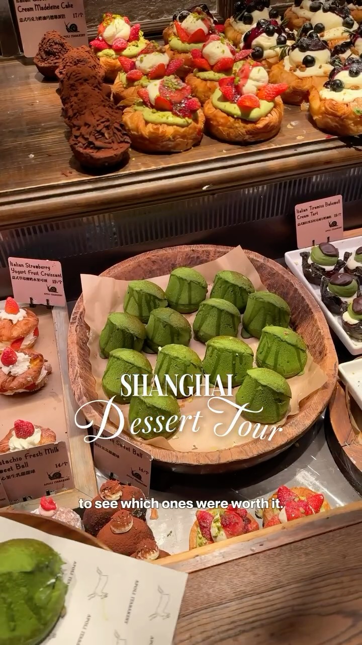 Shanghai Dessert Tour: Basdbun and Dip in Gelato