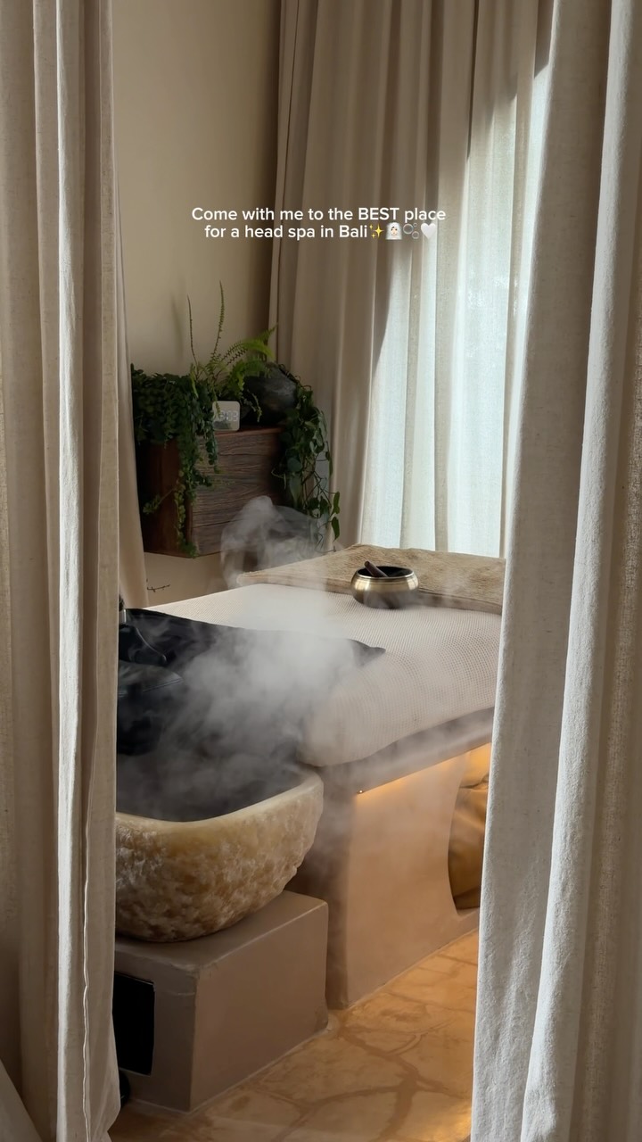 Balinese Spa Offers Relaxing Head Massage Treatments