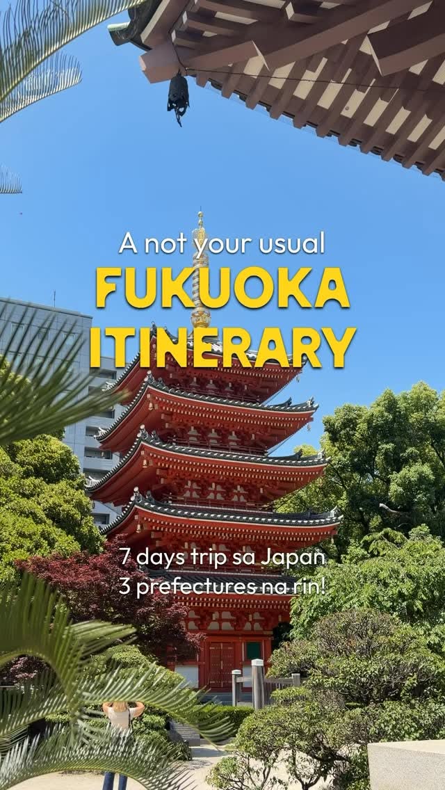 7-Day Fukuoka Trip Exploring Prefectures and Attractions