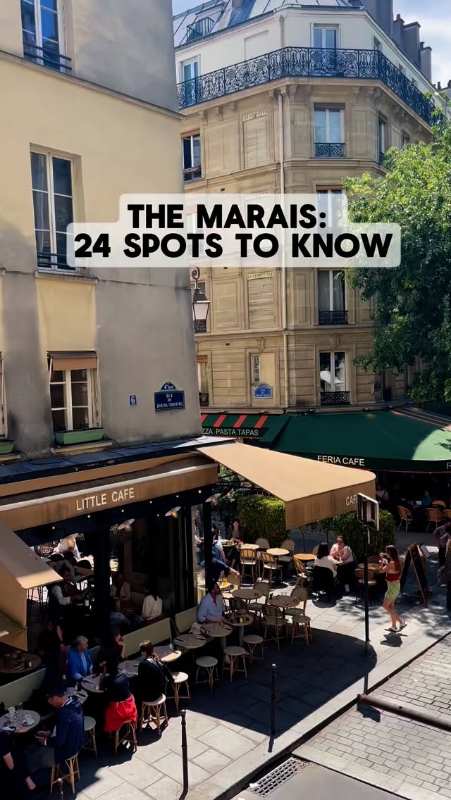 Explore 25 Parisian Spots in Le Marais