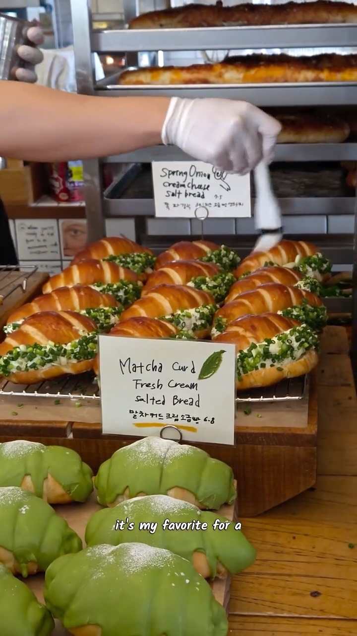 South Korean Bakery Features Unique Salt Bread Flavors
