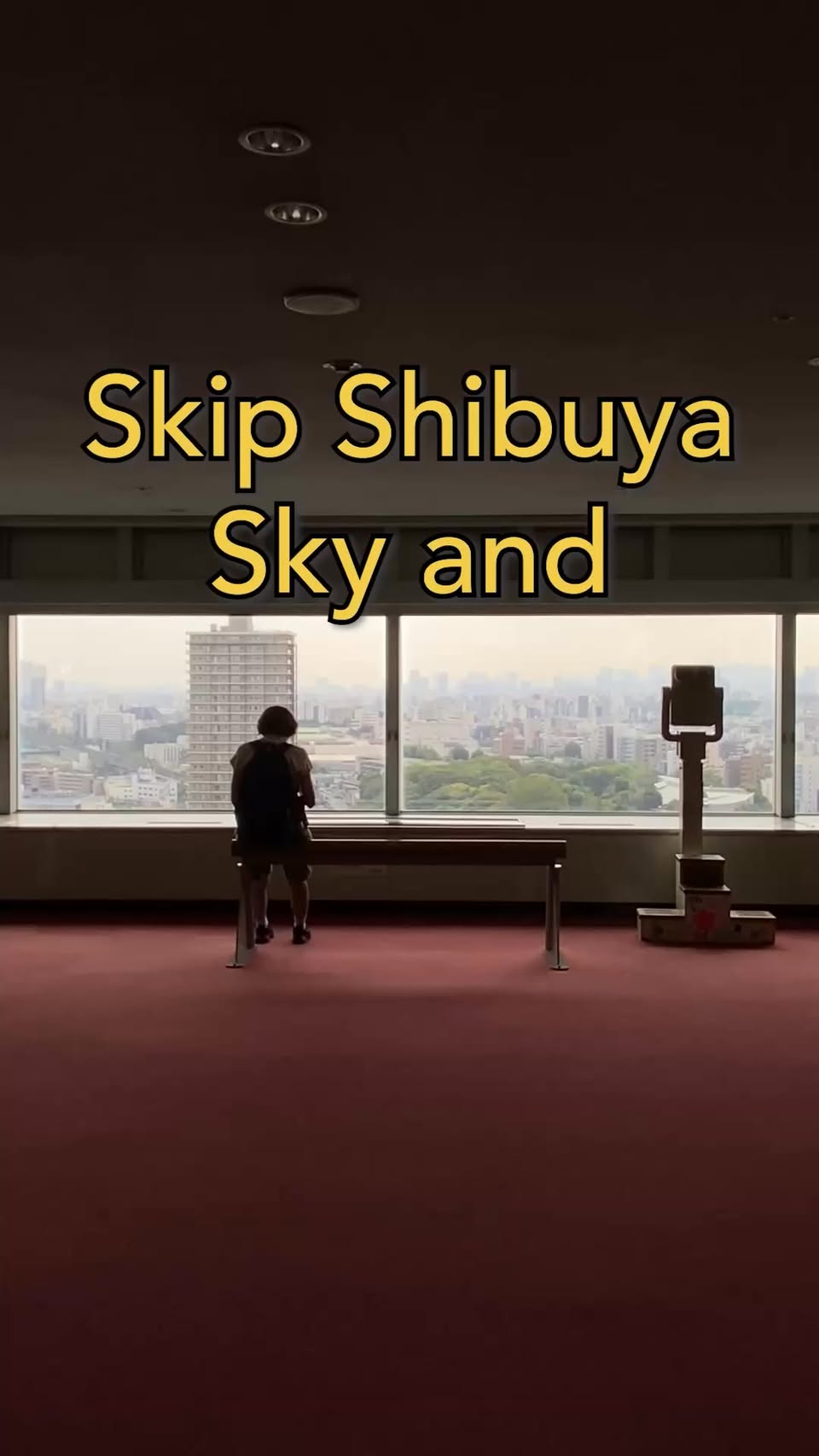 Free Tokyo Viewpoints Offering Panoramic City Vistas