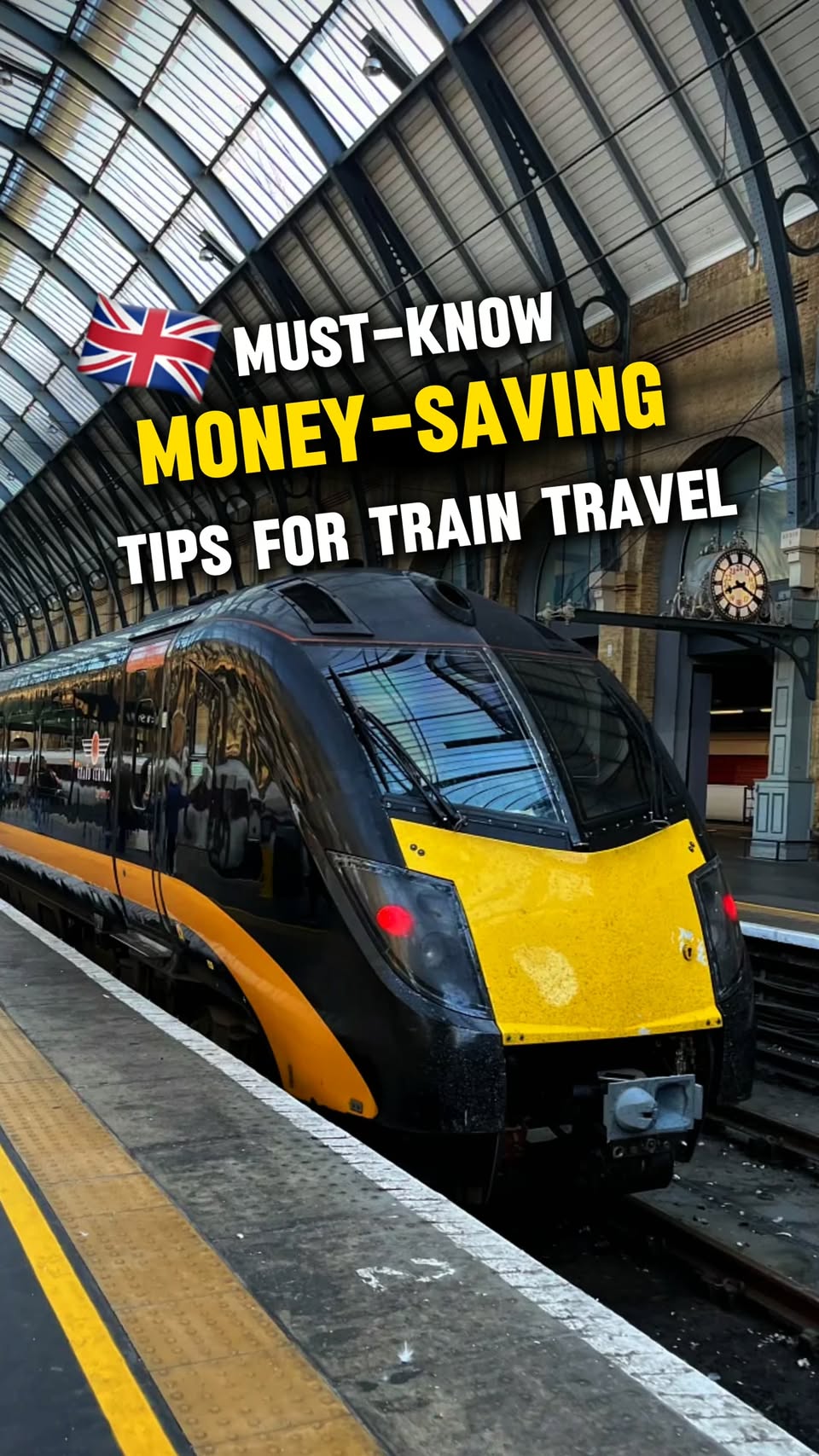 UK Train Travel Tips for Saving Money