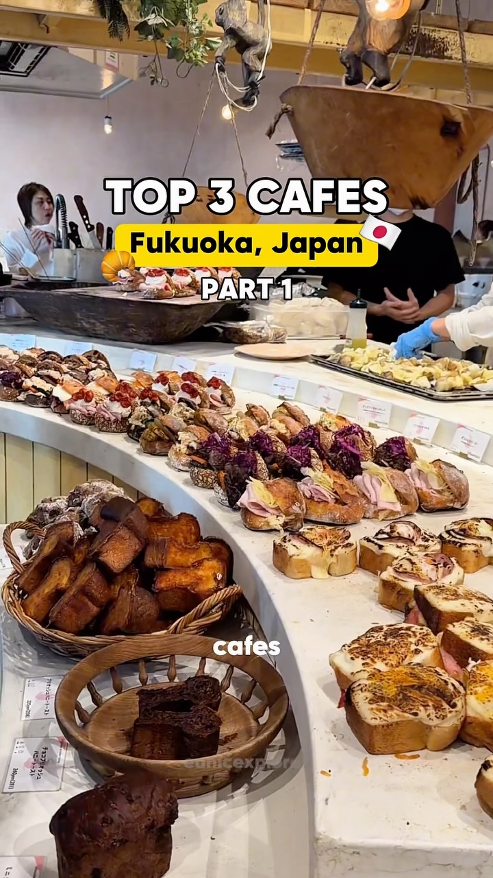 Fukuoka Cafes With Fresh Baked Goods