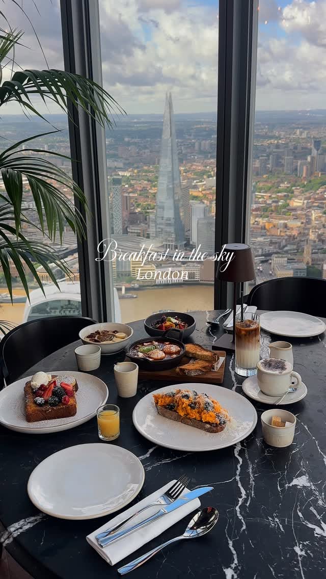 Sky-High Breakfast With City Views