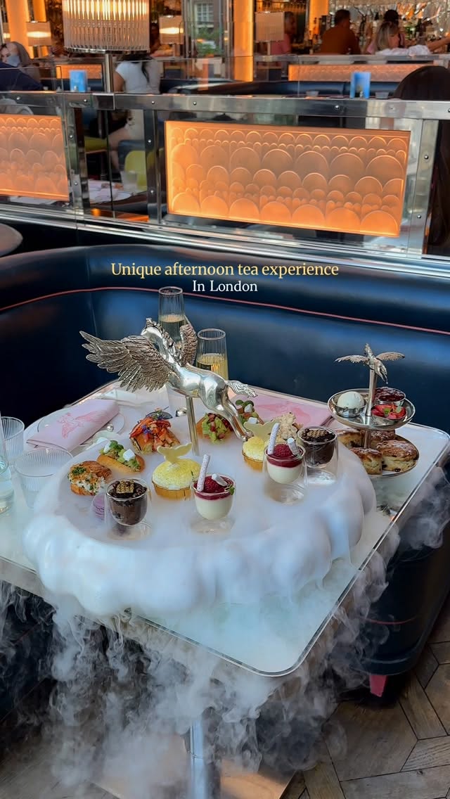 Elegant Afternoon Tea at London's Brasserie of Light