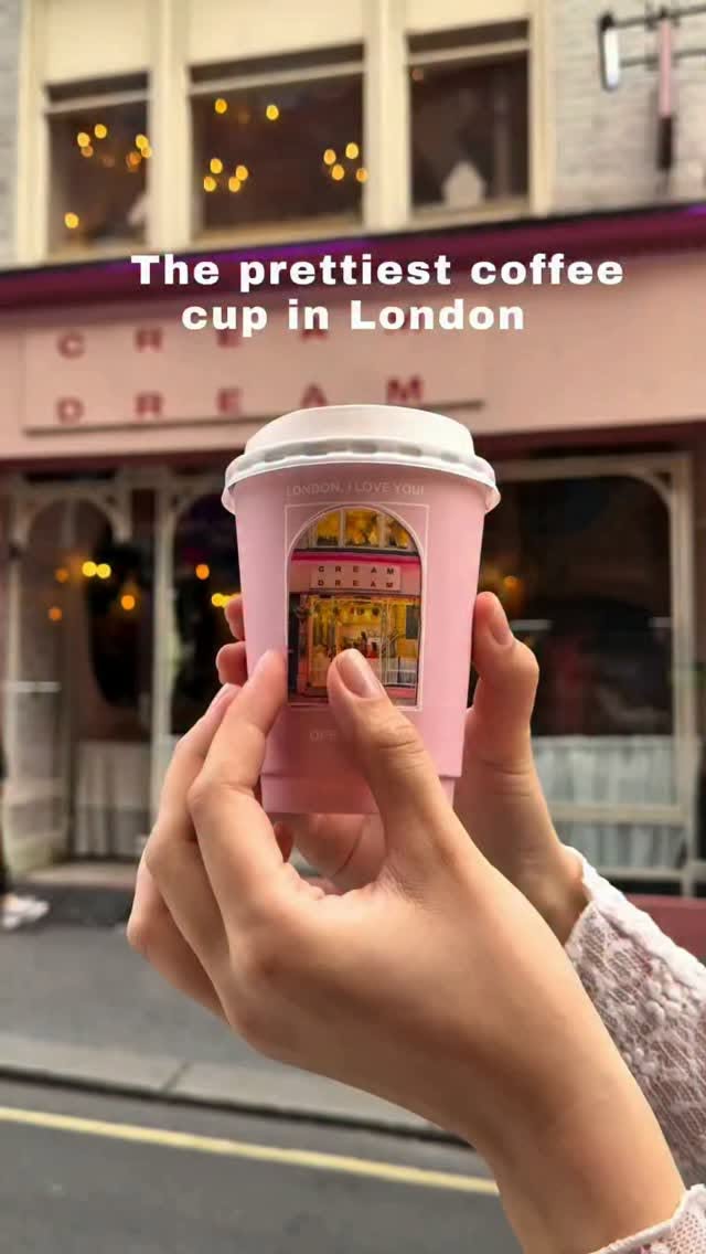 London Landmarks Coffee At Cream Dream
