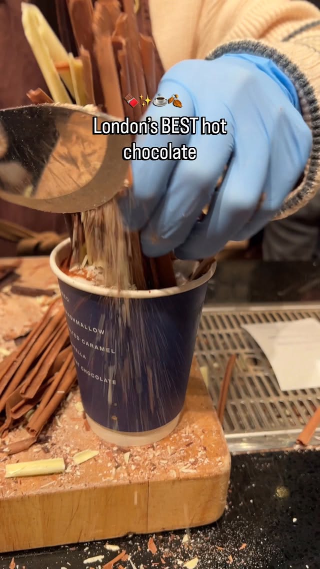London's Rich Hot Chocolate Destination