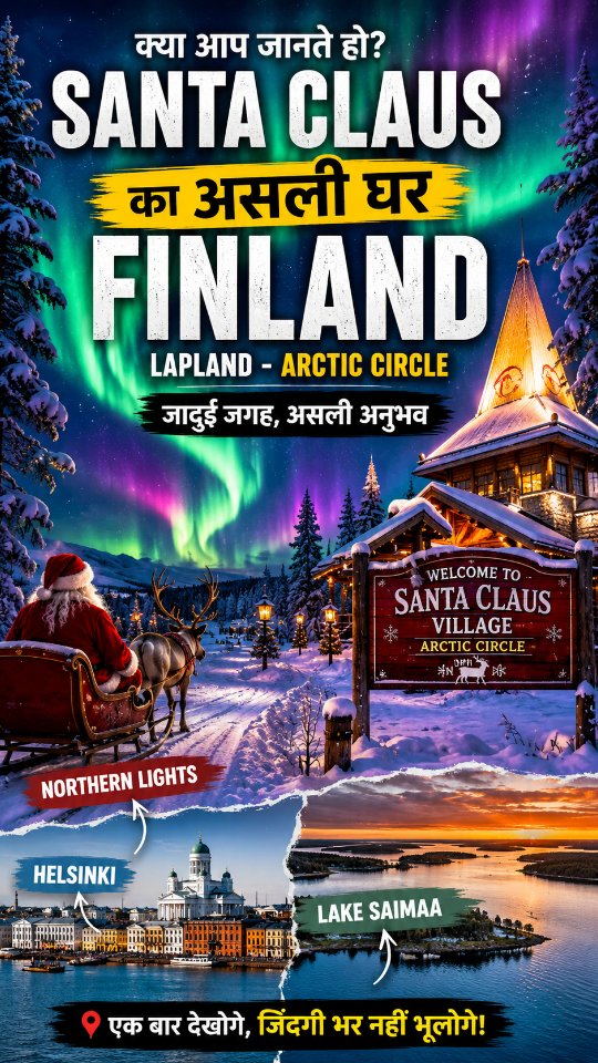 Finland's Winter Wonders: Santa Claus Village & Saimaa