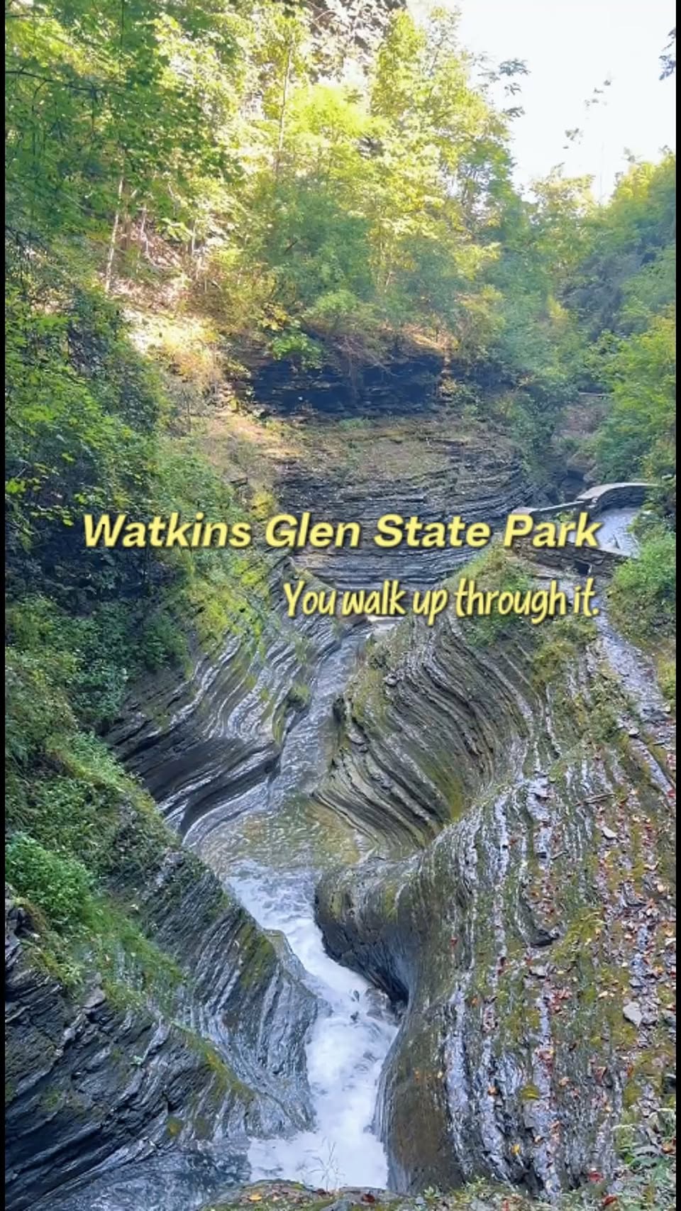 Watkins Glen State Park's Waterfalls and Gorge Path