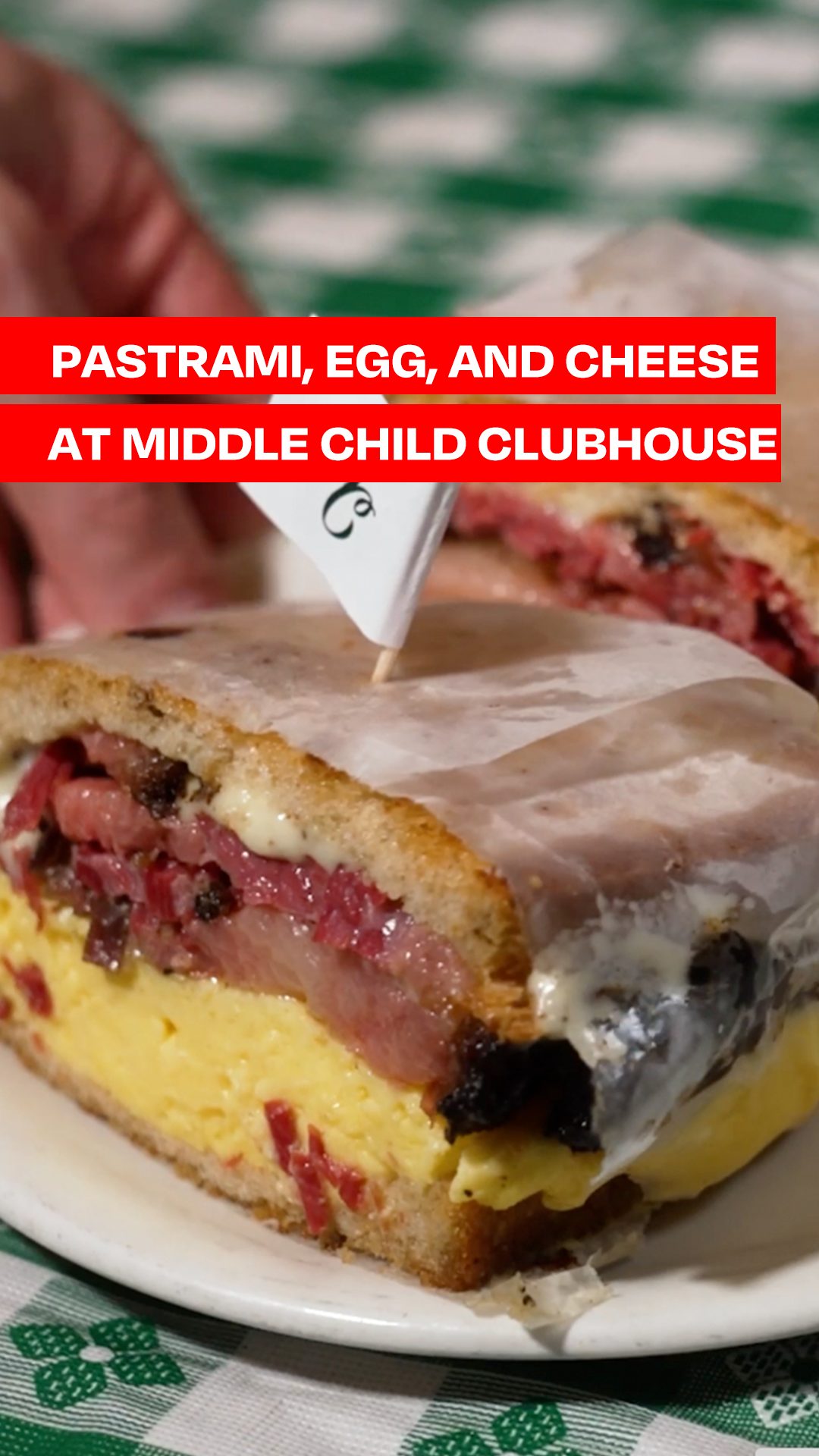 Philly Restaurant Serves Signature Pastrami Sandwich