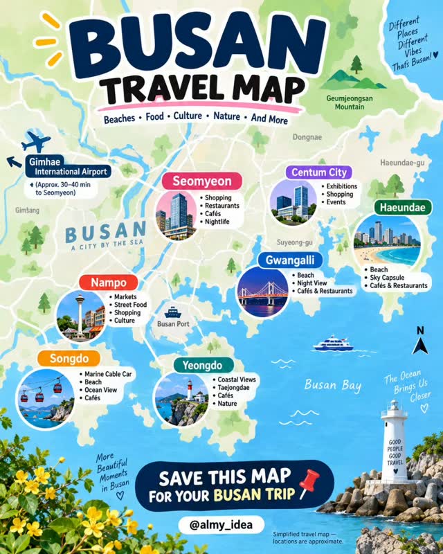 Busan's Geumjeongsan And Gimhae Airport Attractions