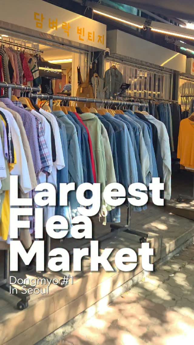 Seoul's Largest Secondhand Market Offers Vintage Treasures
