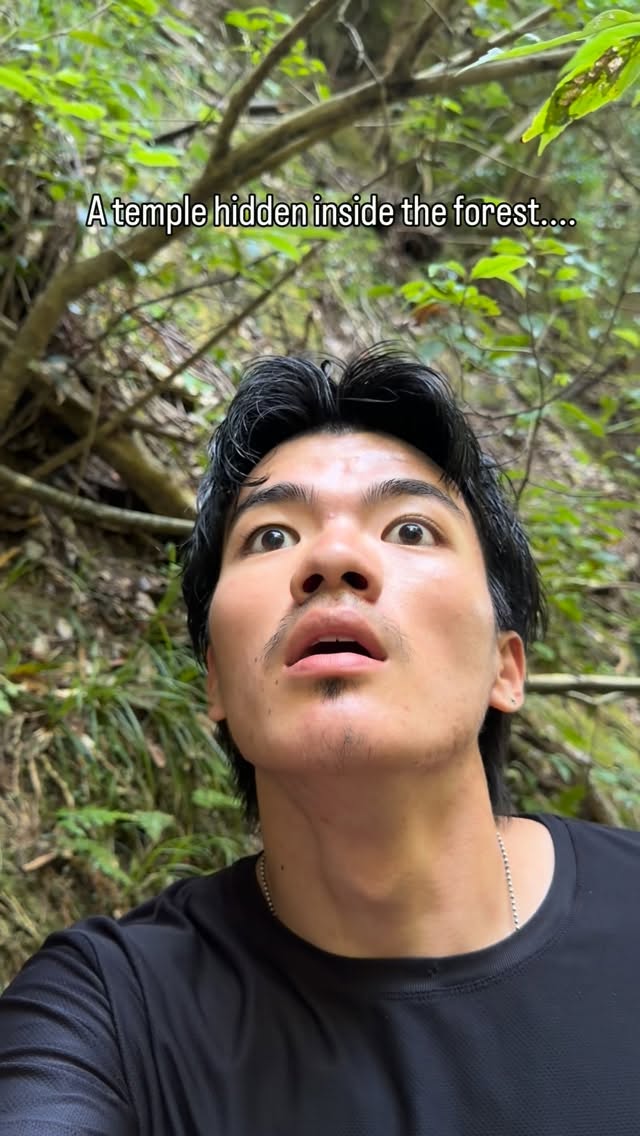 Secluded Mountain Temple Immersed in Nature