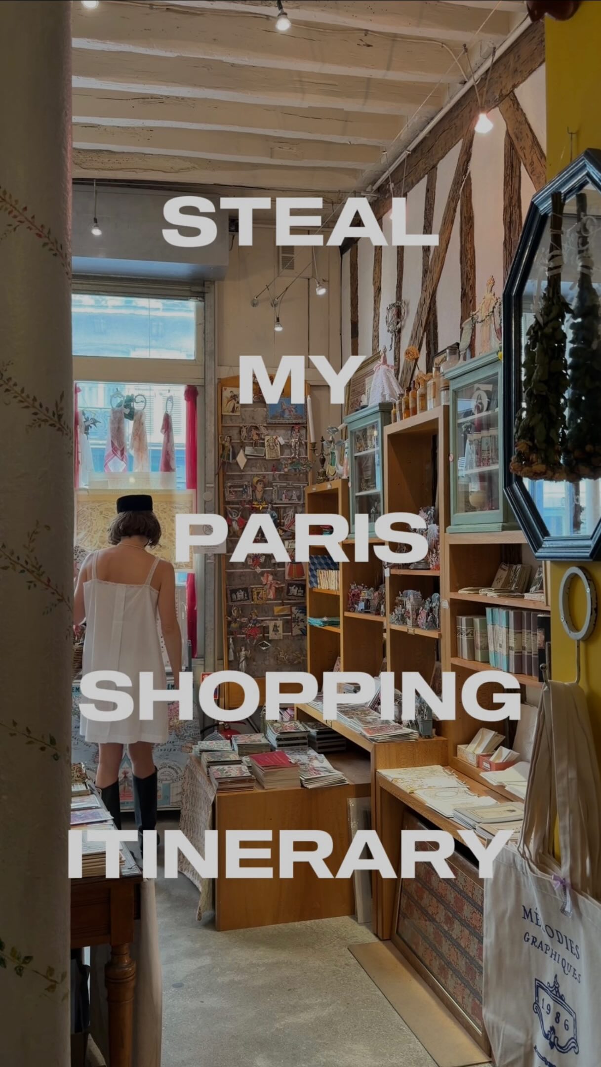 Parisian Boutiques And Vintage Stores
