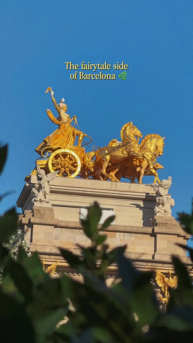 Barcelona Parks With Fairytale Architecture