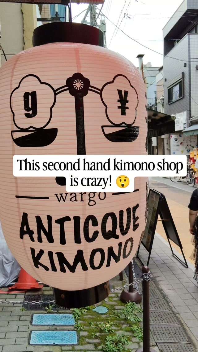 Affordable Antique Kimonos in Tokyo's Cat Street
