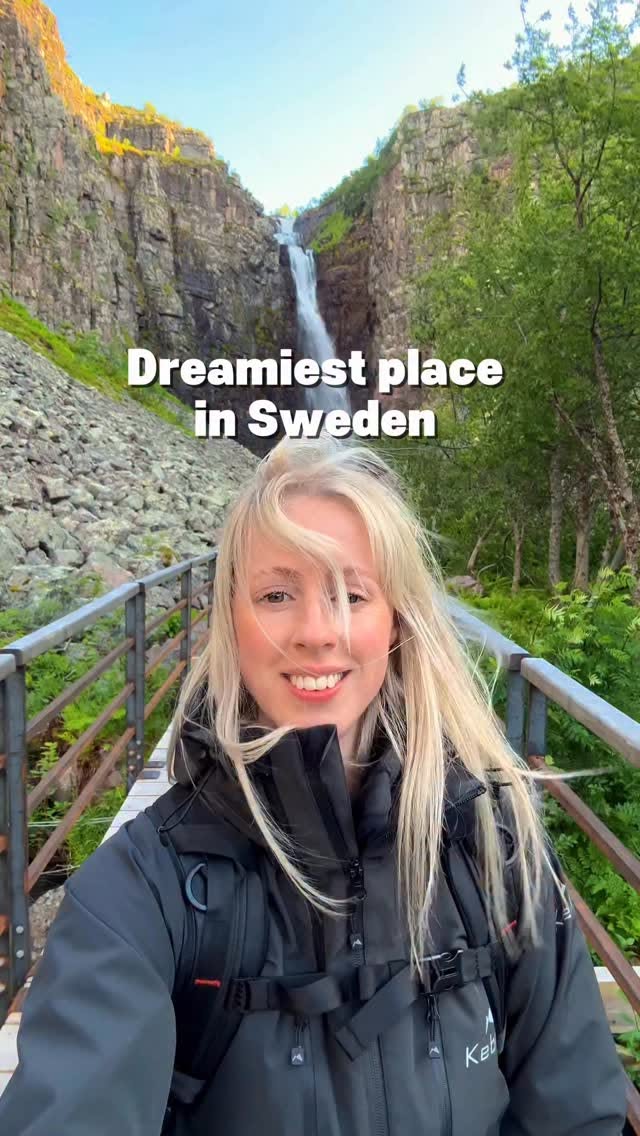 Swedish National Park Waterfall Hike