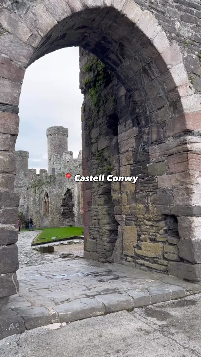 Conwy Castle's Historic Walls And Towers