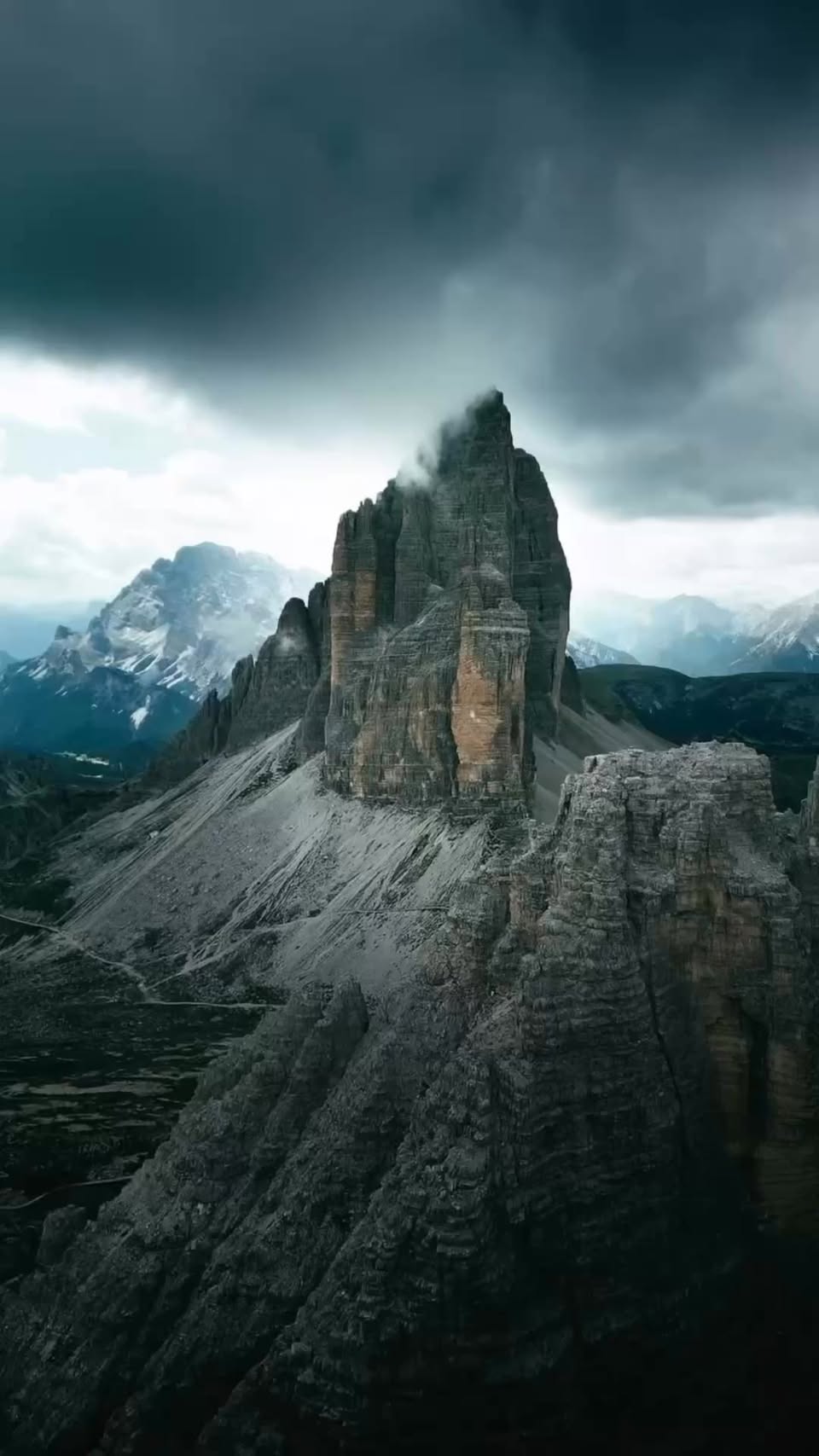 Dolomites Viewpoints Near Rifugio Auronzo