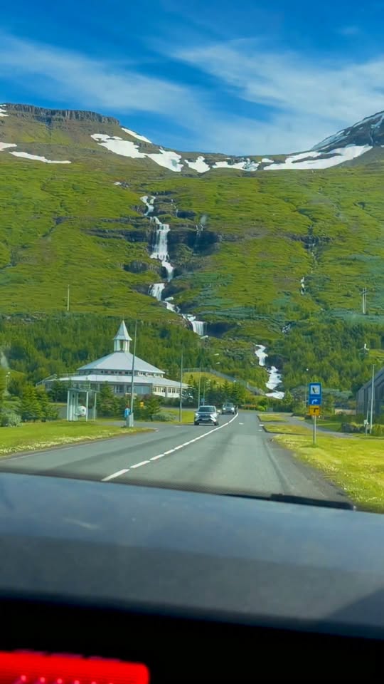 Icelandic Waterfalls And Picturesque Villages