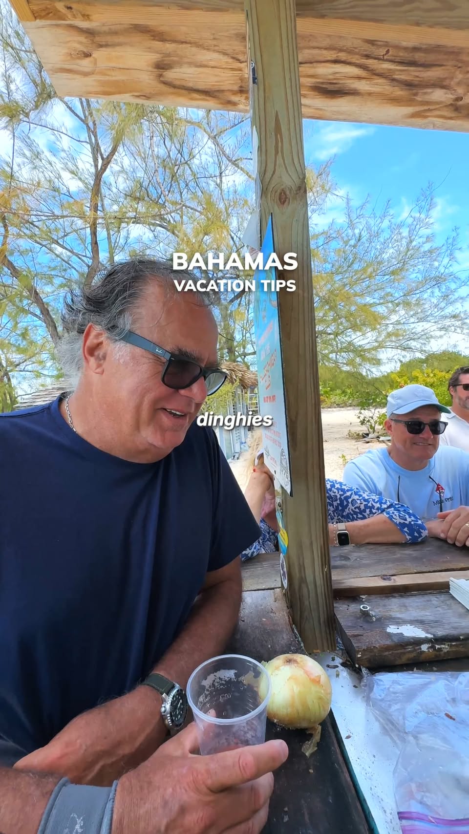 Bahamas Beach Bars Feature Conch Salad And Stingrays