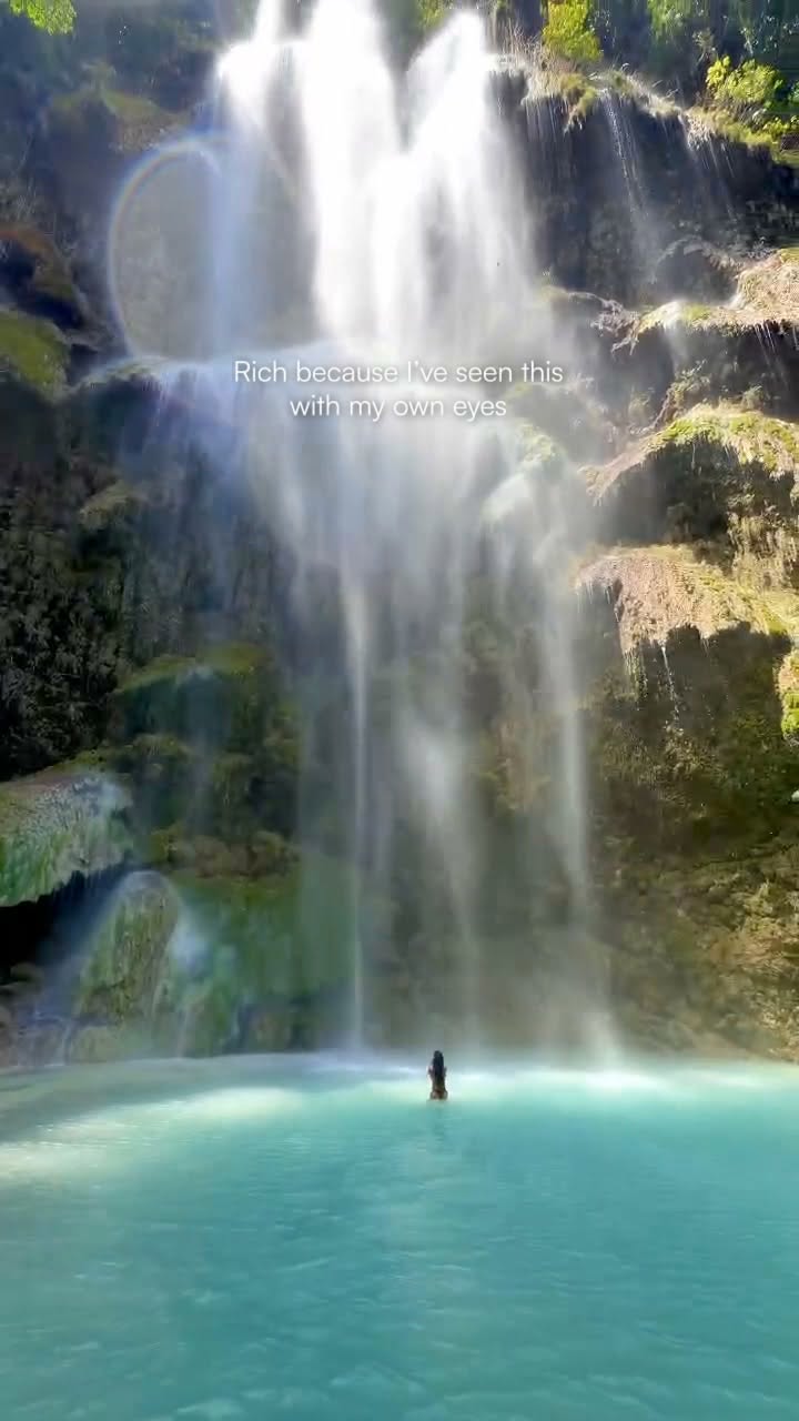 Tumalog Falls Offers Breathtaking Cascading Waterfall Views