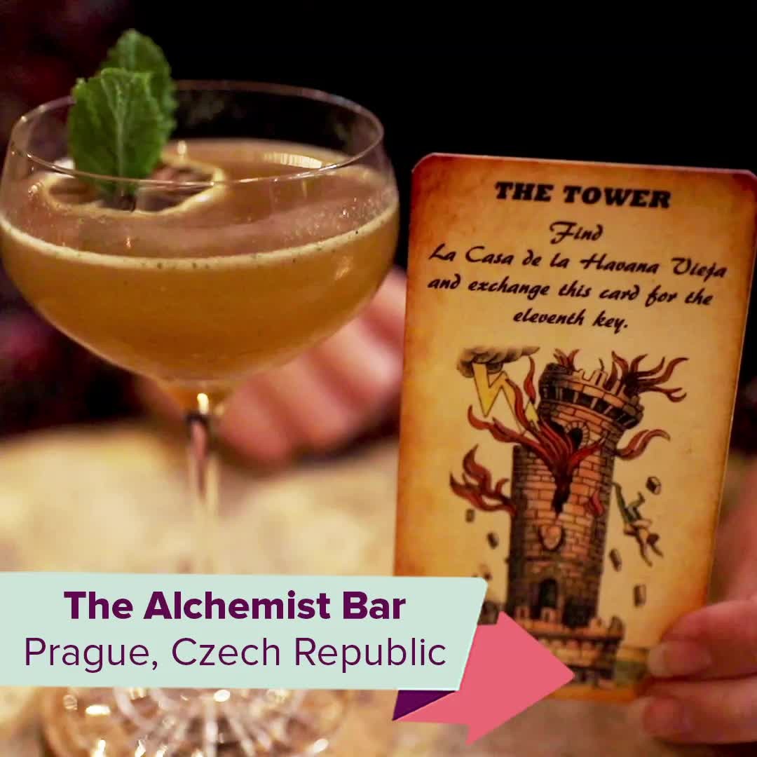 Prague Bar Offers Tarot-Inspired Drinks And A Bar Crawl