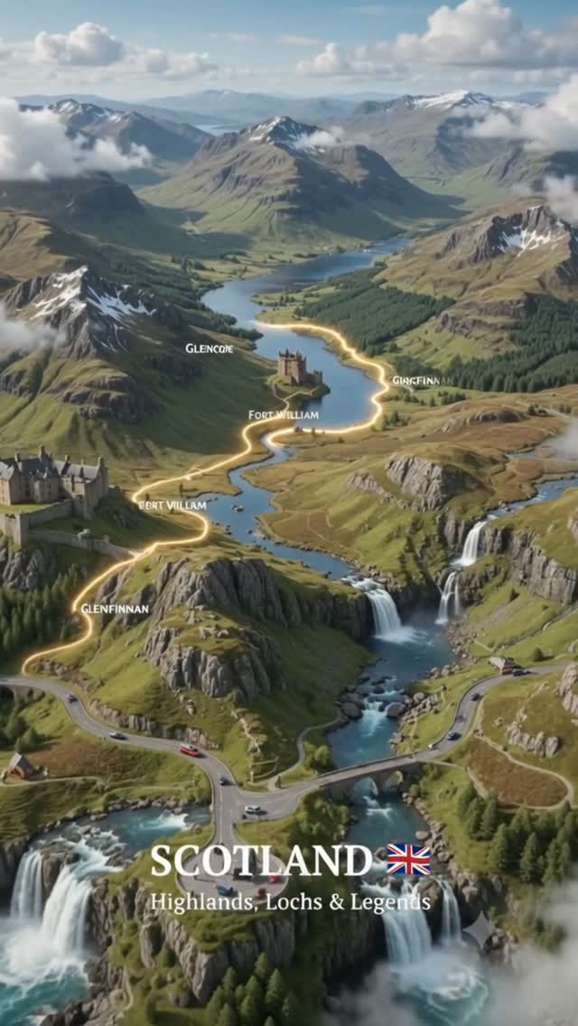 Scottish Highlands Immersive 3D Map