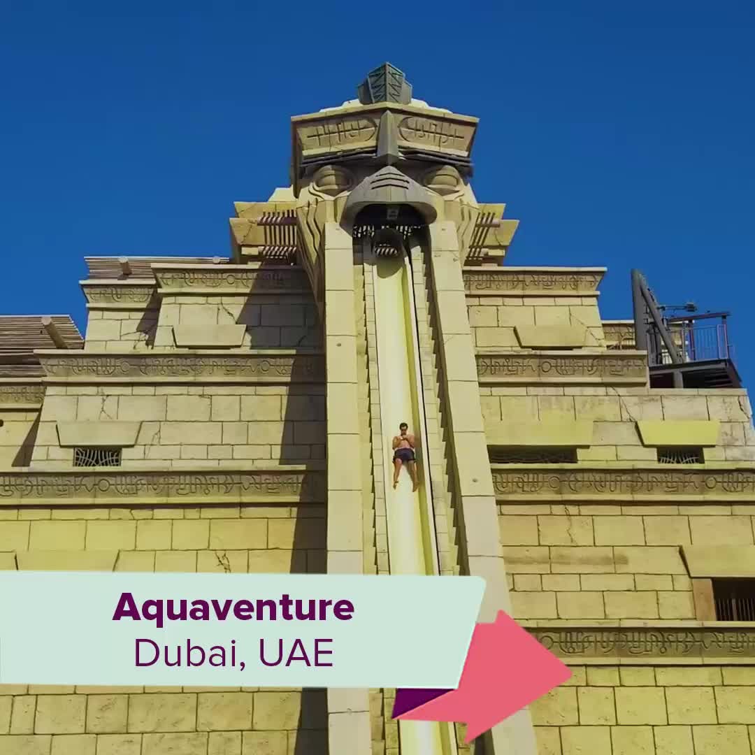 Dubai's Aquaventure Waterpark Thrills