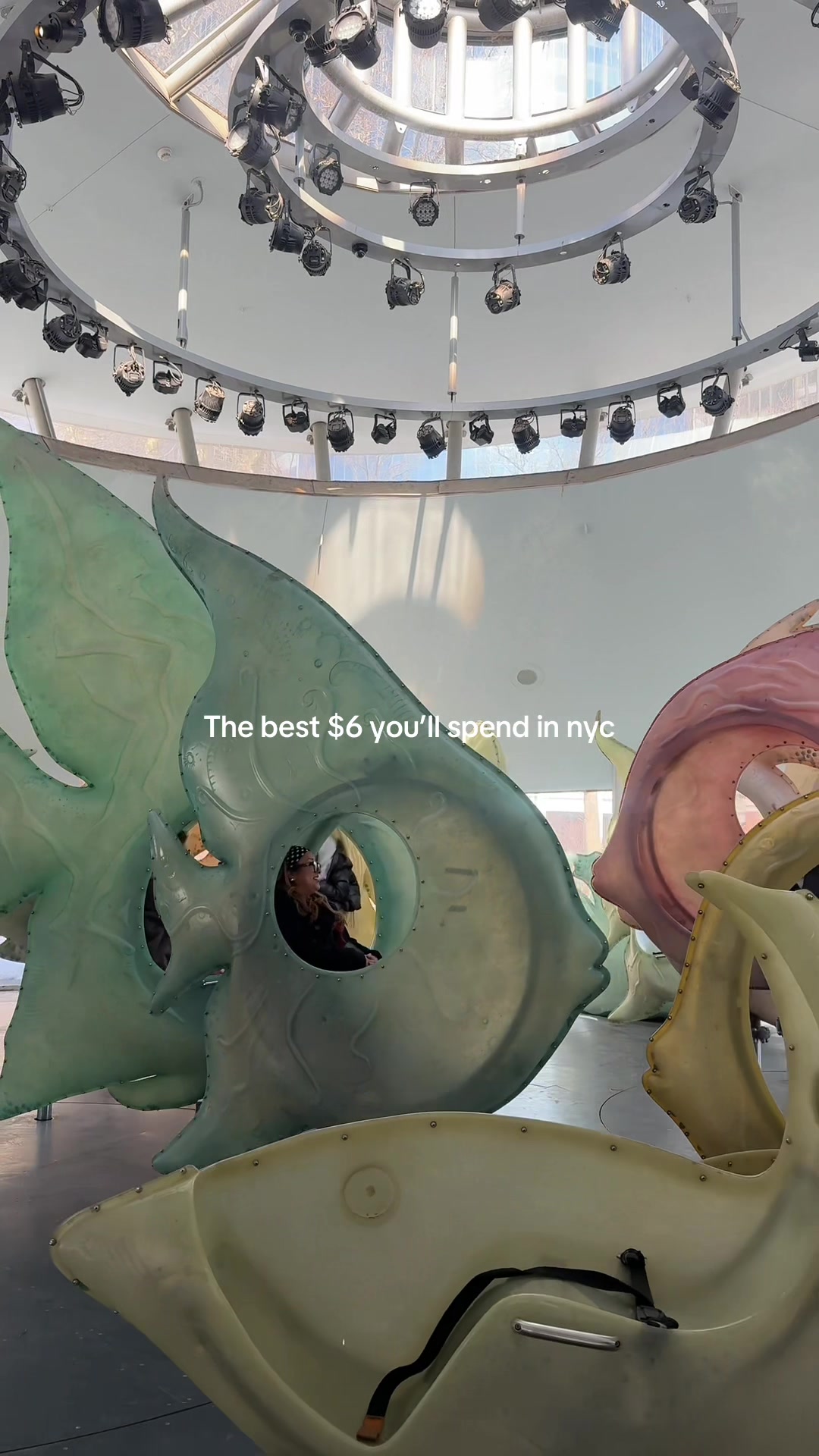 Battery Park's SeaGlass Carousel Honors Aquarium