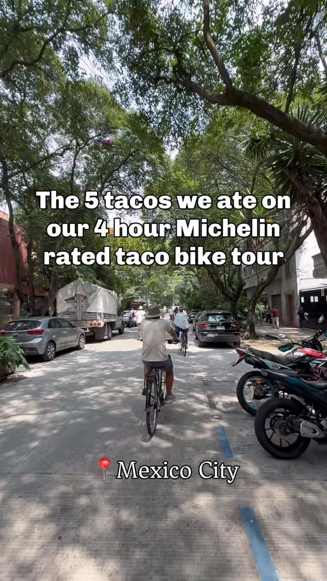 Mexico City Taco Tour By Bicycle