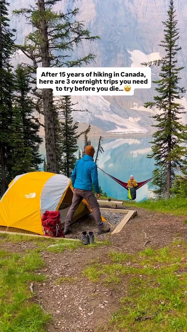 Banff National Park Backpacking Destinations