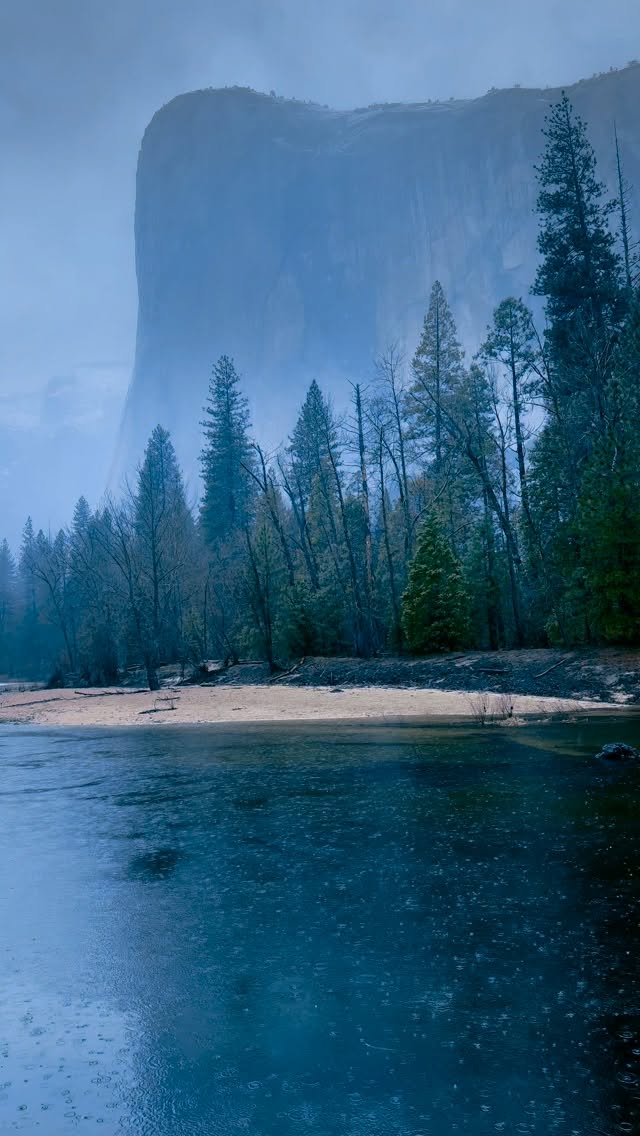 Yosemite National Park's Rainy Day Charm