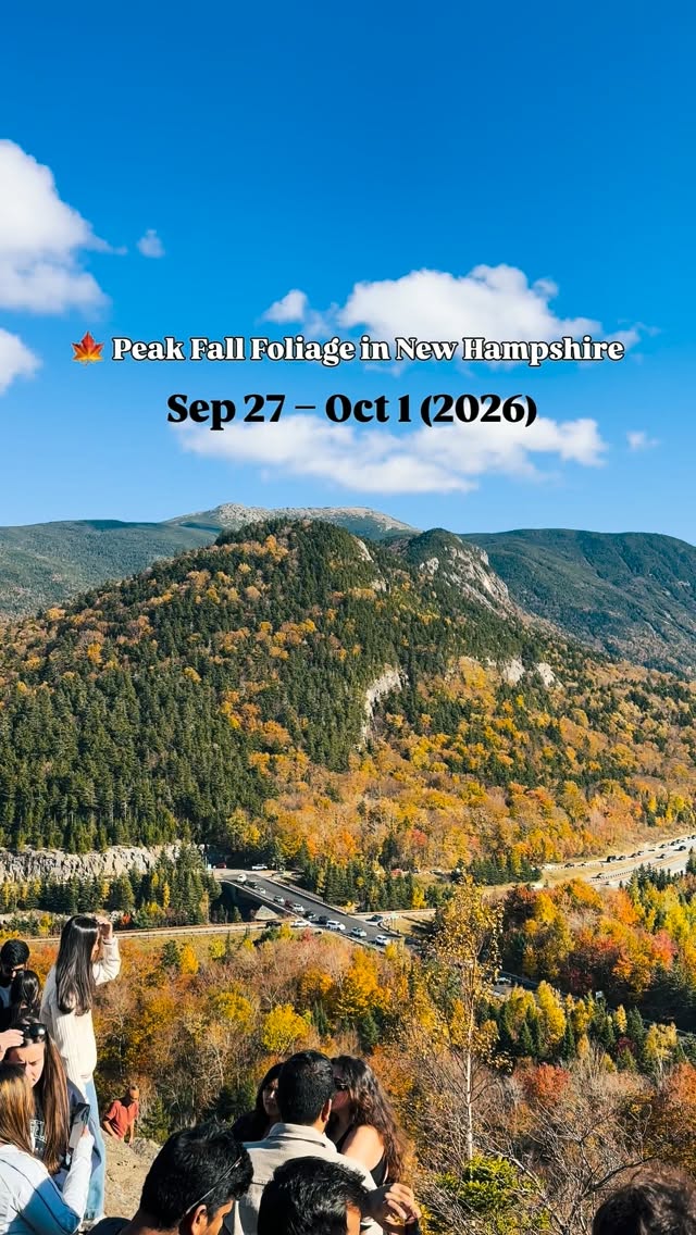Franconia Notch Fall Foliage Views