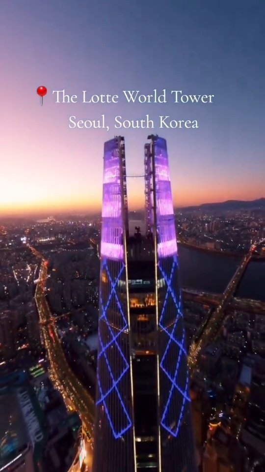 Lotte World Tower, Mall, and Seoul Sky Views