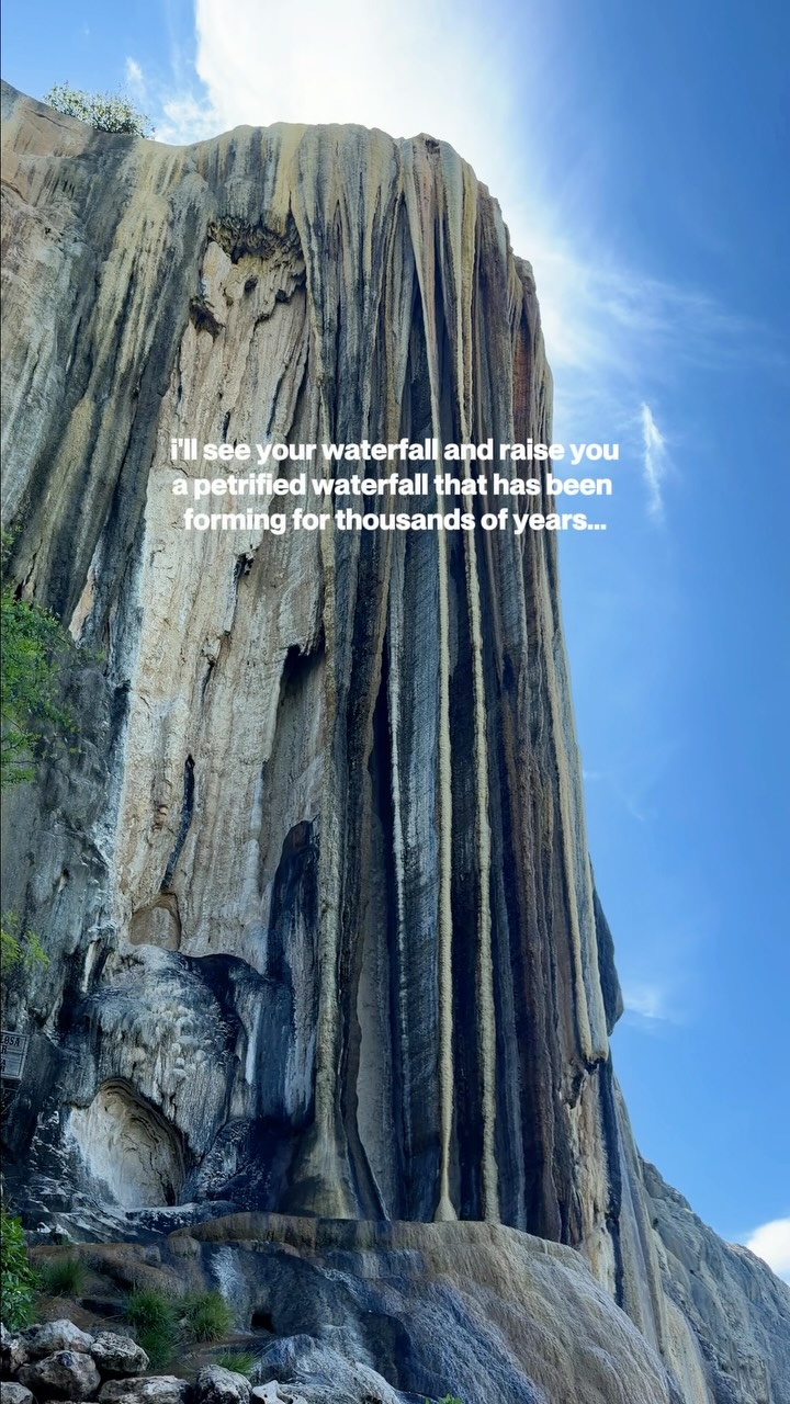 Oaxaca's Petrified Waterfalls