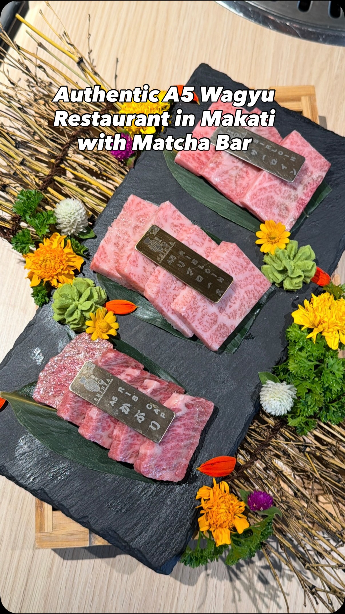 Authentic A5 Wagyu at Shinya Yakiniku & Bar