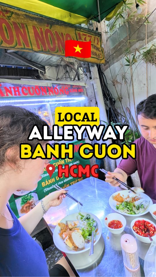 Two Vietnamese Banh Cuon Spots Near Ben Thanh Market