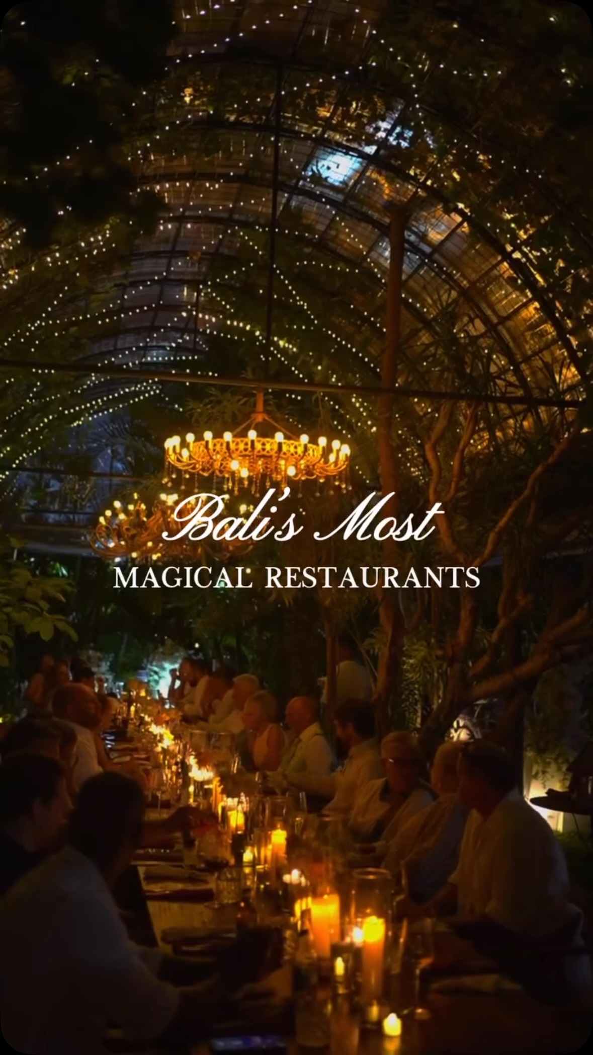Four Restaurants in Bali