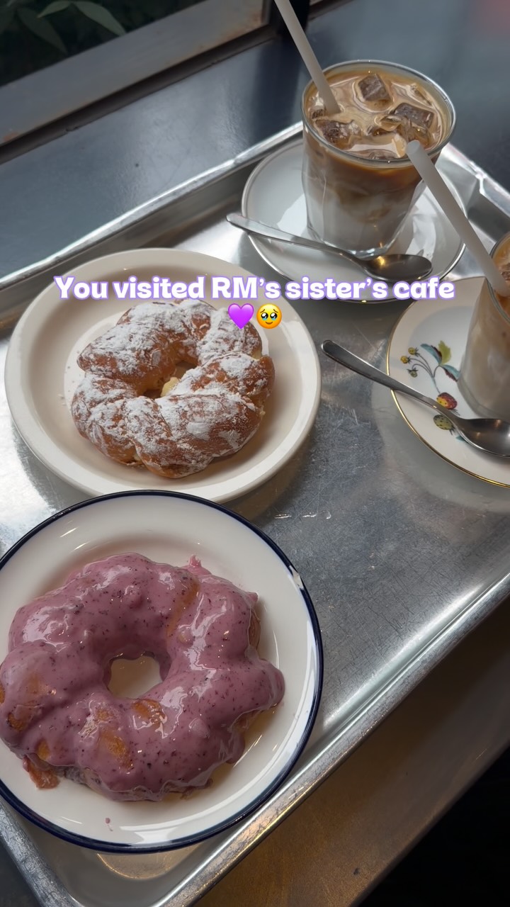 RM's Sister's Seoul Cafe Tour