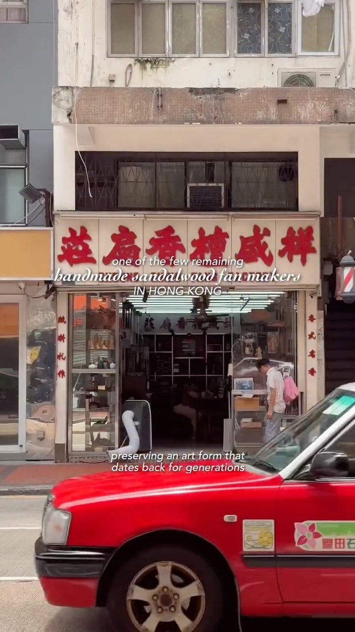 Hong Kong's Last Handmade Sandalwood Fan Maker