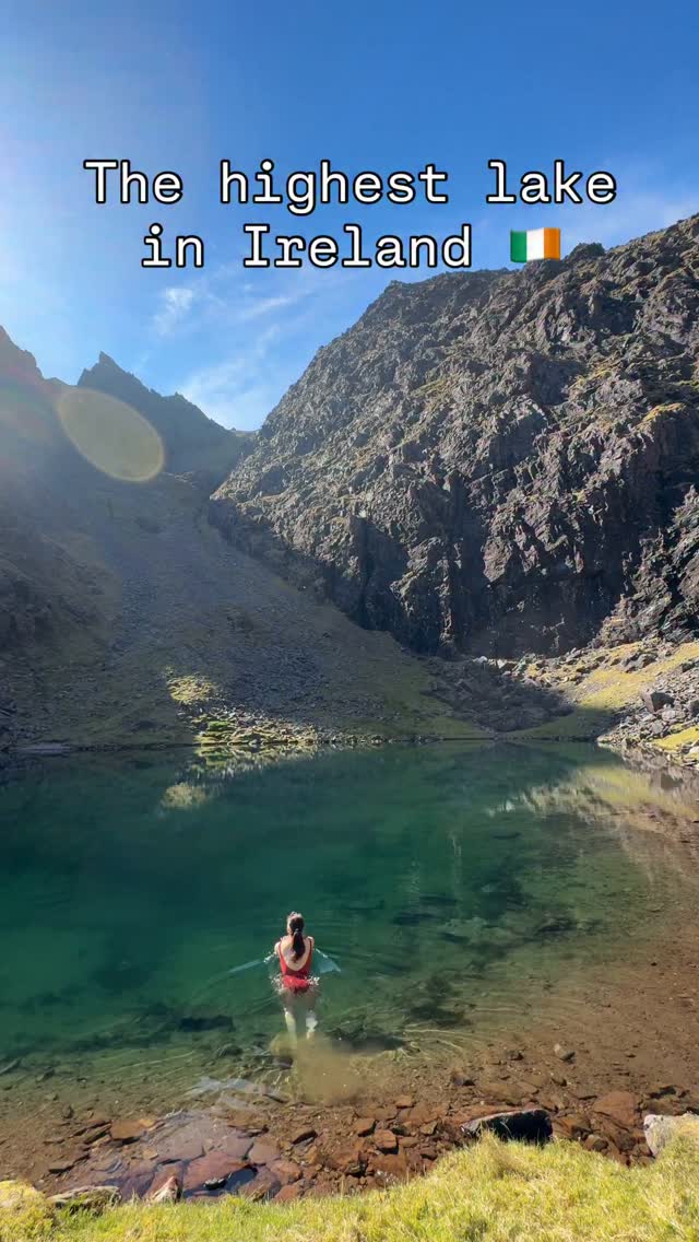 Swimming Ireland's Highest Lake on Carrauntoohil Hike