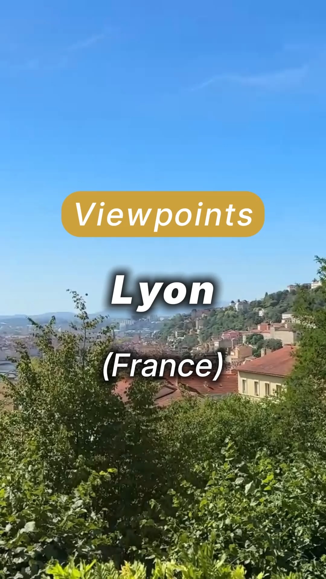 Views From Lyon's Grande Côte And Fourvière