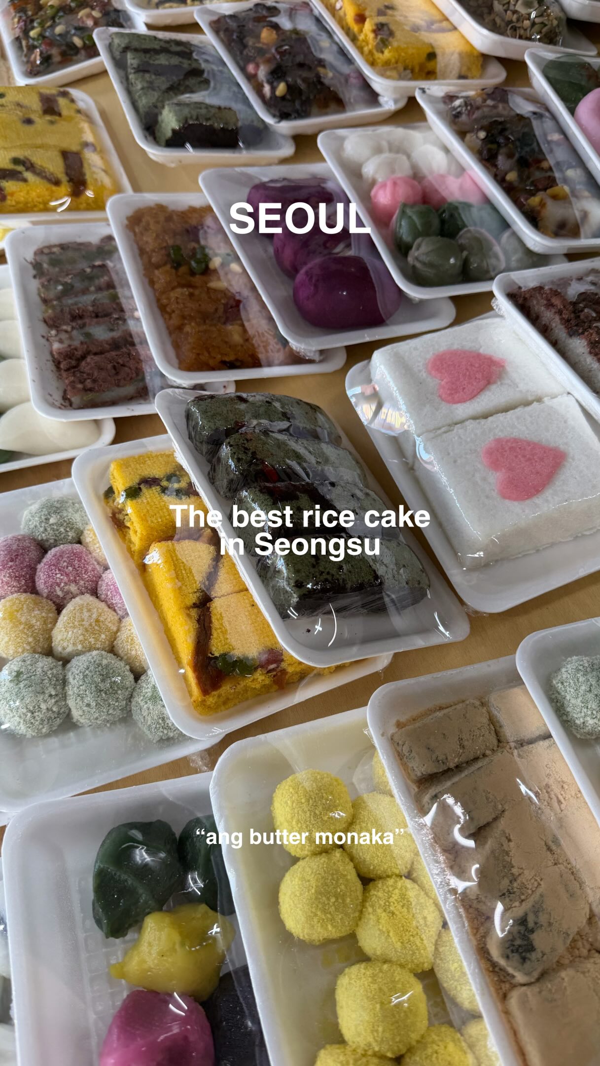 Seongsu-dong Rice Cake Shop's Sweet Delights