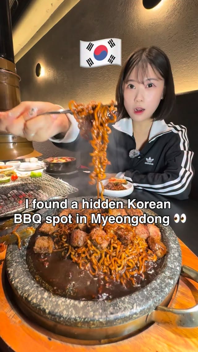 Hidden Korean BBQ Gem in Myeongdong