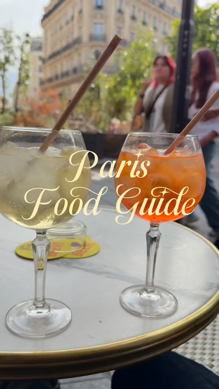 Paris Food Guide Featuring Eiffel Tower And Restaurants