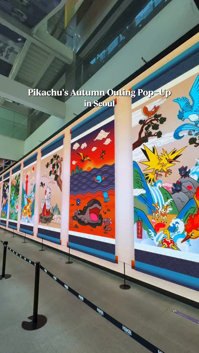 Pikachu Pop-Up Features Korean Culture