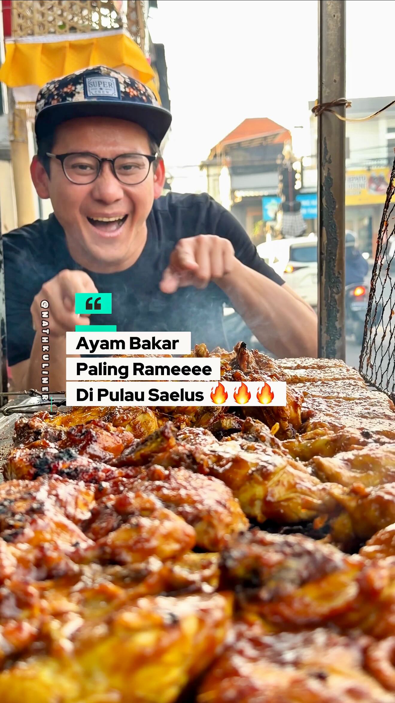 Balinese Grilled Chicken Serves Out Quickly